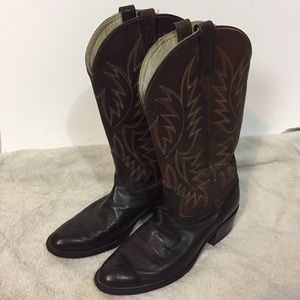ACNE Western Cowboy boots Mens size 8.5 D